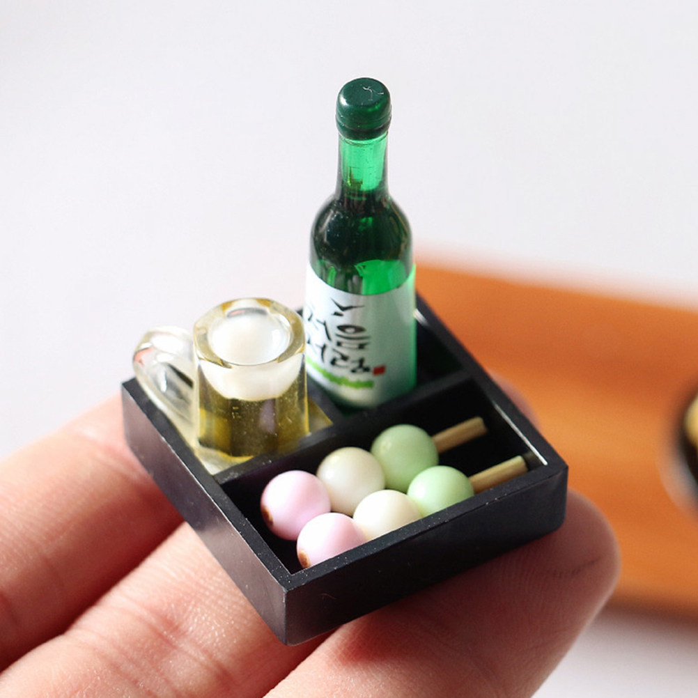 Japanese Food Lifestyle - Juego decorativo realista de Mini Sushi,