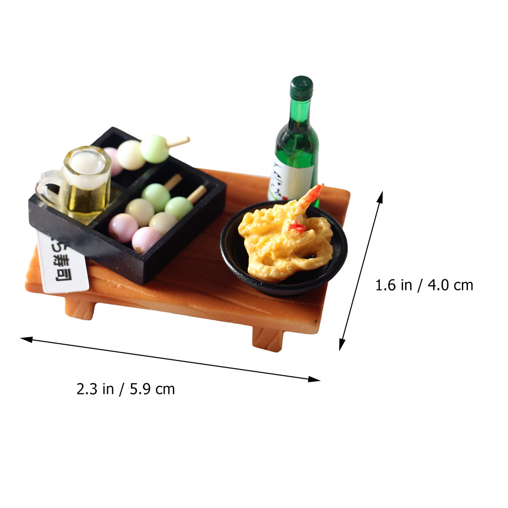 Juego decorativo realista de M - Japanese Food Lifestyle reseña y precio