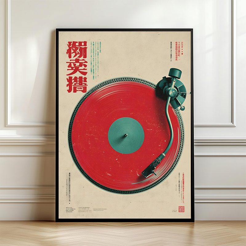 Disco de vinilo japonés, carte - Japanese Lifestyle Gifts reseña y precio