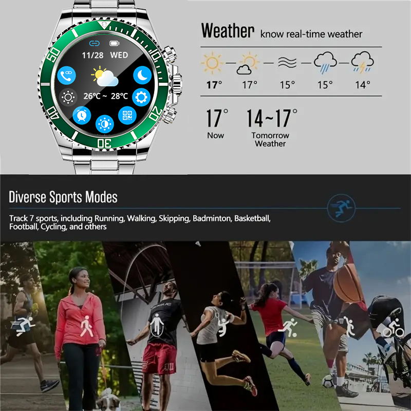 Aiweile-reloj inteligente AW12 - Japanese Lifestyle Gifts reseña y precio