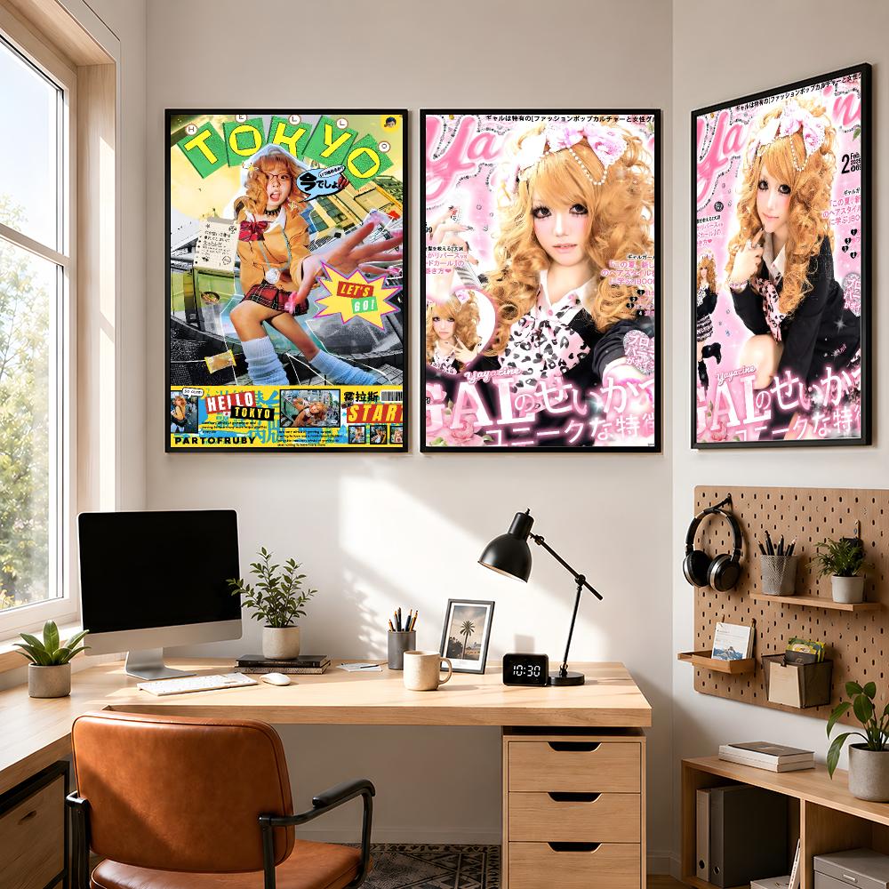 Póster de estilo japonés Gyaru - Japanese Lifestyle Gifts reseña y precio