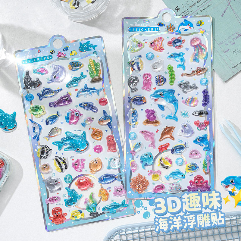 Pegatina de Cristal en Relieve - Japanese Lifestyle Anime reseña y precio