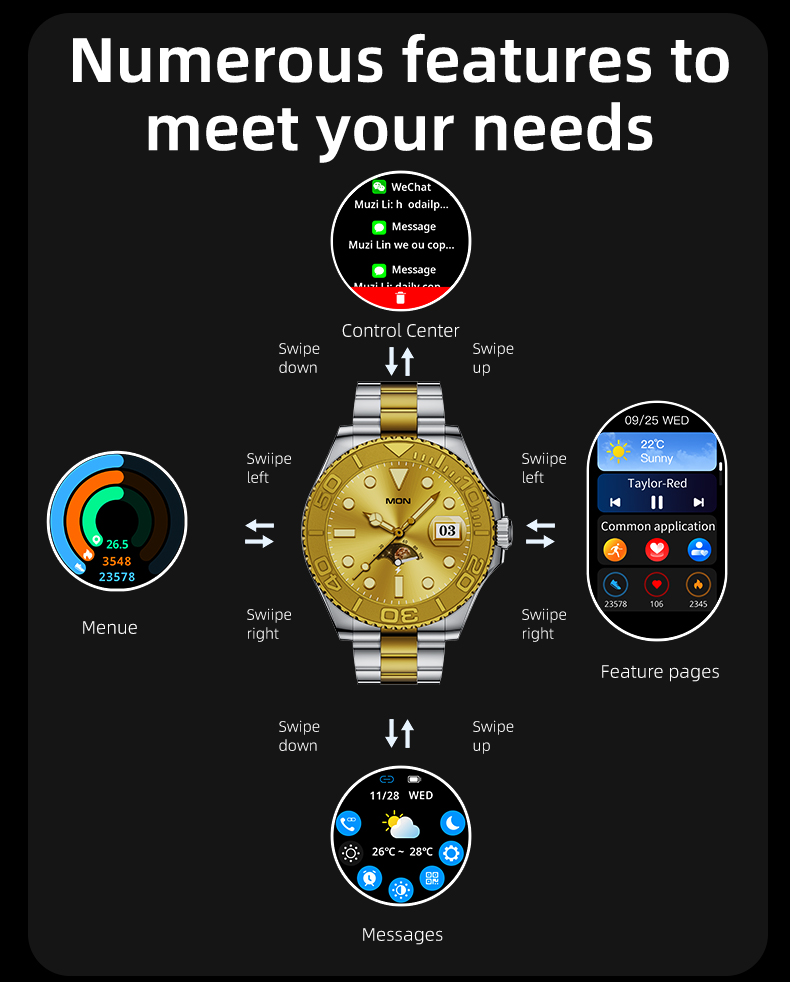 Aiweile-reloj inteligente AW46 - Japanese Lifestyle Gifts reseña y precio