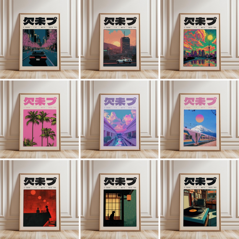 Pósteres de estilo japonés con - Japanese Lifestyle And Culture reseña y precio