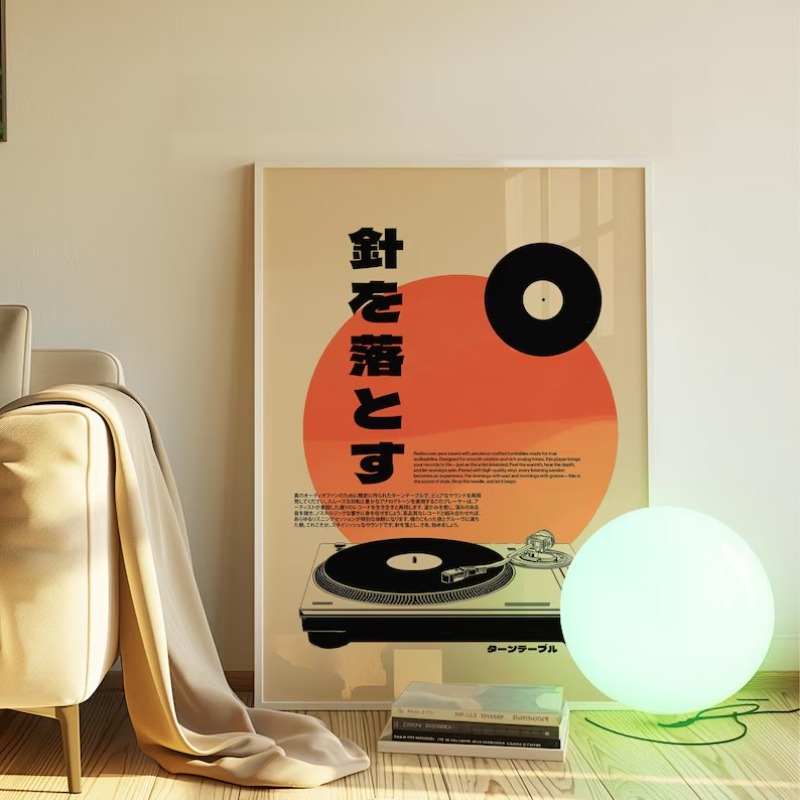 Póster Retro Pop japonés del M - Japanese Lifestyle Gifts reseña y precio